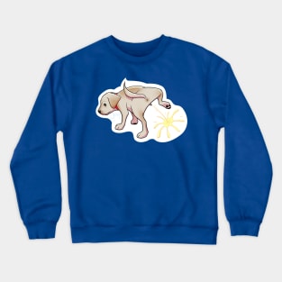 Peeing pup Crewneck Sweatshirt